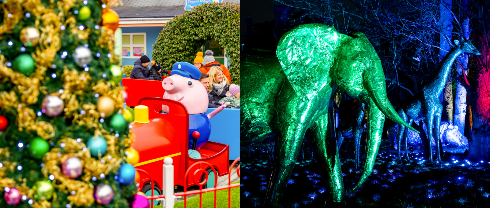 Paultons Park and Glow Marwell Christmas competition